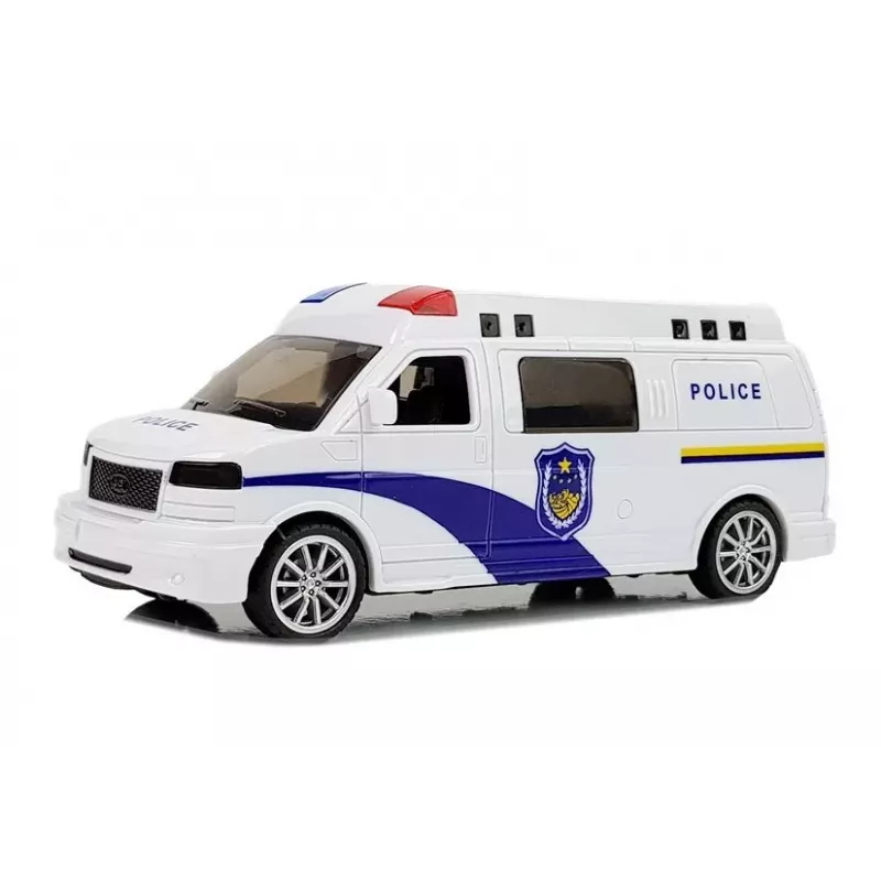 LEAN TOYS Auto Ambulance Stretch with Lights and Sound