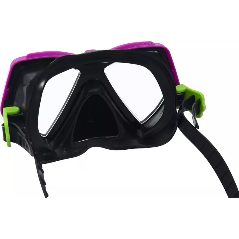 Bestway sukeldumiskomplekt mask ja toru roosa 24070