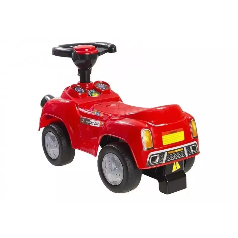 LEAN CARS Sõiduauto Väikelastele Squeaker Sport Red
