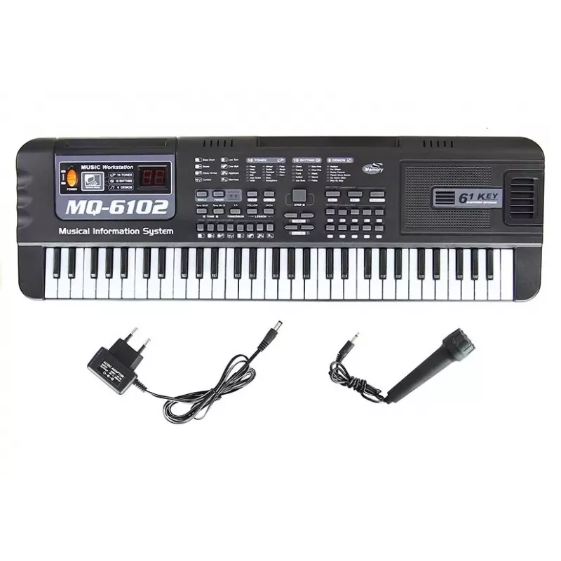 LEAN TOYS Keyboard with Microphone - MQ-6102