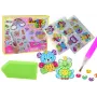 LEAN TOYS DIY teemantkleebiste komplekt, värvilised loomakleebised