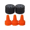 LEAN TOYS Kaugjuhitav Sportauto R/C 1:24 Kollane Vahetatavate Ratastega