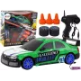 LEAN TOYS Kaugjuhitav Sportauto R/C 1:24 Roheline Vahetatavate Ratastega