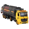 LEAN TOYS DIY Tank Truck For Assembling and Disassembling Yellow Lights Sound