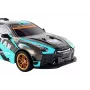 LEAN TOYS Suur Kaugjuhitav Sportauto 1:10 Türkiis ja Must