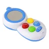 LEAN TOYS Sinine laste interaktiivne telefon tulede, helide ja peegliga
