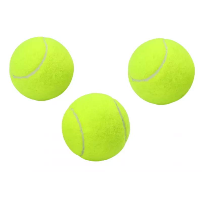 LEAN TOYS Tennis Balls Yellow Tennis Ball Set of 3 pcs.