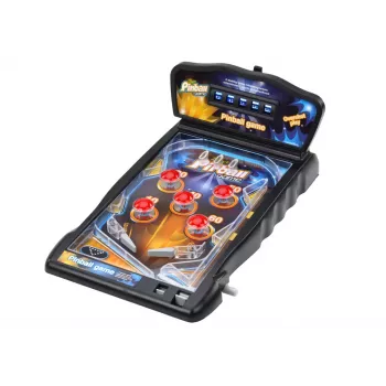 LEAN TOYS Pinball Arcade Game with Lights, Sounds, and Scoreboard