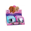 LEAN TOYS Interaktiivne Plüšš Panda Roosa-Sinise Transpordiga