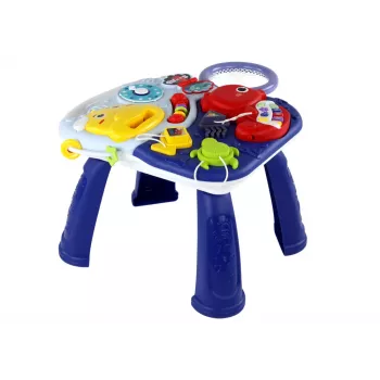 LEAN TOYS Õppelaud 2in1 Mereelukorvid ja Pallid 32cm x 25,5cm x 23cm