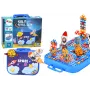 LEAN TOYS Kohvrikomplekt DIY Pusleklotsid Kosmos Kruvikeeraja 228 tükki