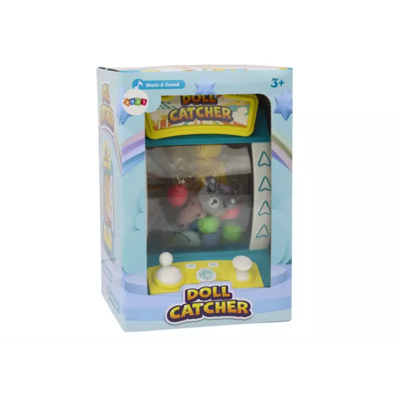 LEAN TOYS Arcade Claw Machine nukkude, pehmete loomade ja pallide püüdmiseks, türkiissinine