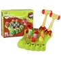 LEAN TOYS Wack-A-Mole mäng dinosauruste teemal, kaks haamrit, roheline, tuled ja helid