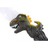 LEAN TOYS Lightsaber, Dinosaur-Shaped Handle, Green