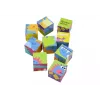 LEAN TOYS Hariv pusle 6in1 klotsipusle kuubikud 6 pilti dinosaurused 9 tk