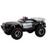 LEAN TOYS Off-Road Remote Controlled Police Car RC 1:8