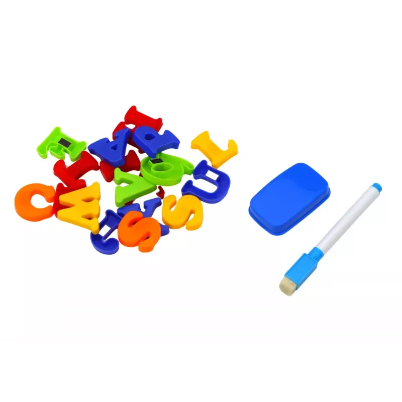 LEAN TOYS Magnetiline Õppelaud Tähed Numbrid Marker Pliiats Käsn