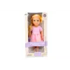 LEAN TOYS Nukk kleidis tülliga, roosa, blondid juuksed