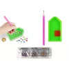 LEAN TOYS Diamond Embroidery Stickers - 12-osaline teemantmaalimiskleebiste komplekt lastele