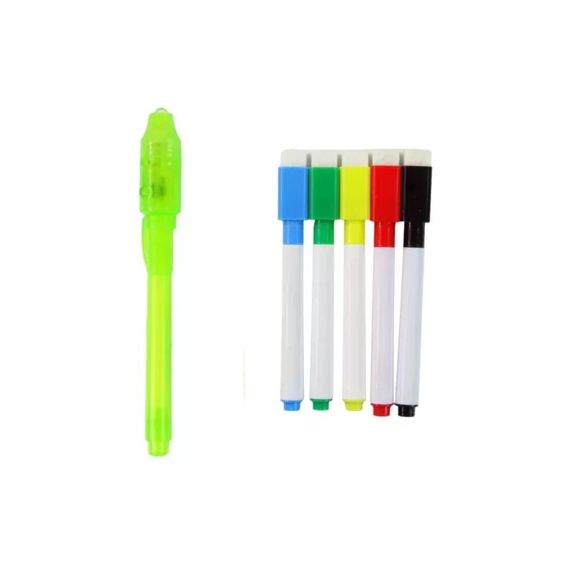 LEAN TOYS Drawing Board Light Painting 2in1 Magnetic