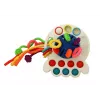LEAN TOYS Värviline kaheksajalg-hammastusmänguasi imikutele