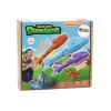 LEAN TOYS Raketimäng Dinosaurused Mets Värviline Push Up