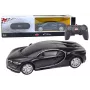 RASTAR Bugatti Veyron Chiron Kaugjuhitav Auto RC Must 1:24