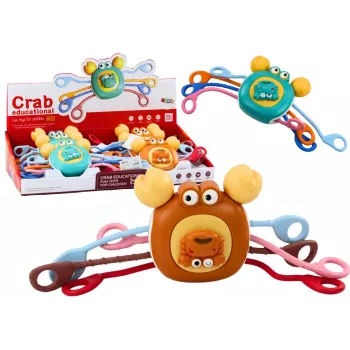 LEAN TOYS Interaktiivne sensoorne krabi hariv hammastikk