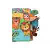 LEAN TOYS Pehme õpperaamat Rustling Animals Jungle