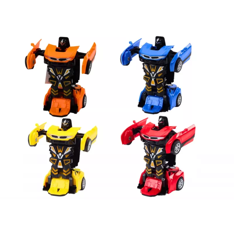 LEAN TOYS Auto-Robot 2in1 Robot 4 Colors