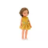 LEAN TOYS Nukk Kollane Kleit Pruunid Juuksed Suur Nukk 33cm