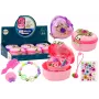 LEAN TOYS Komplekt: Kummut, Südamekarp, Ehtekarp, Aksessuaarid SEGAMINI