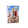 LEAN TOYS Ehitusklotsid Kosmoserakett 6in1 Kosmosesõidukid 1000 tk