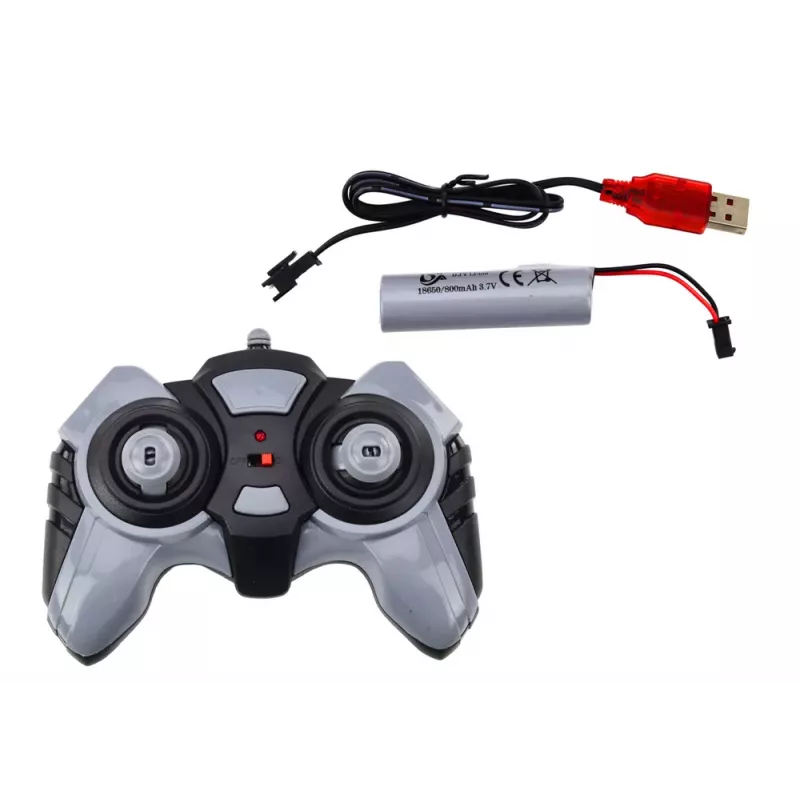 LEAN TOYS Kaugjuhitav Traktor 2.4G Helidega Valge