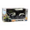 LEAN TOYS Kaugjuhitav Traktor 2.4G Helidega Valge