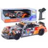 LEAN TOYS RC Remote Control Car 1:18 Rubber Wheels Drift Orange