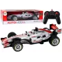LEAN TOYS Kaugjuhitav RC Racer 1:12 Hõbedane Tuled Helid