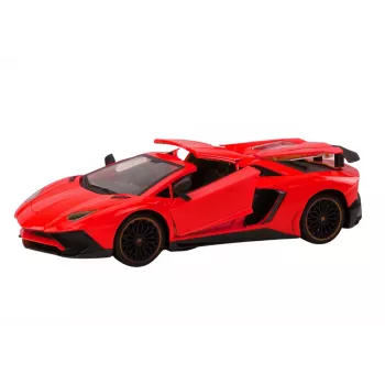 LEAN TOYS RC Kaugjuhitav Sportauto Avatavate Ustega Punane 1:12