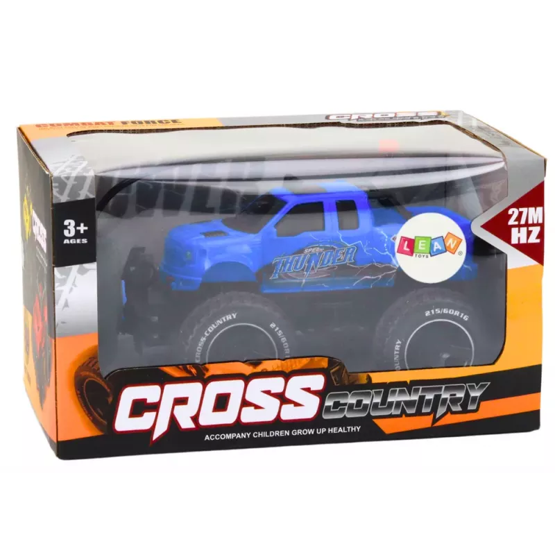 LEAN TOYS Mänguauto Kaugjuhitav Maastikuauto RC 1:18 Sinine