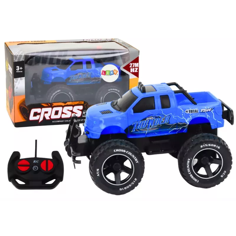 LEAN TOYS Mänguauto Kaugjuhitav Maastikuauto RC 1:18 Sinine