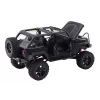 LEAN TOYS Kaugjuhitav Maastikusõiduk RC 2.4G 4x4 Must