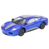 LEAN TOYS RC Remote Control Car 1:16 Lights Blue