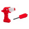 LEAN TOYS Kaugjuhitav RC Pöörlev Vedur, Punane
