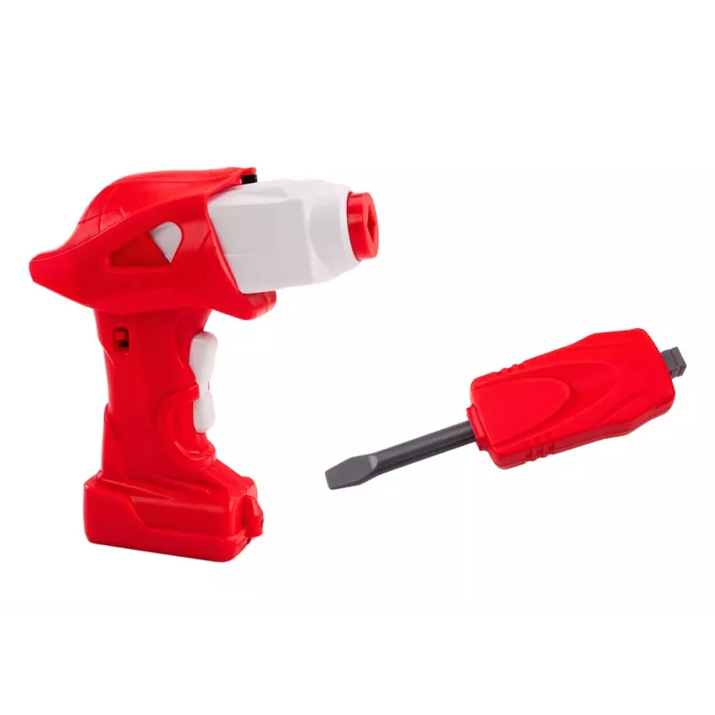LEAN TOYS Kaugjuhitav RC Pöörlev Vedur, Punane