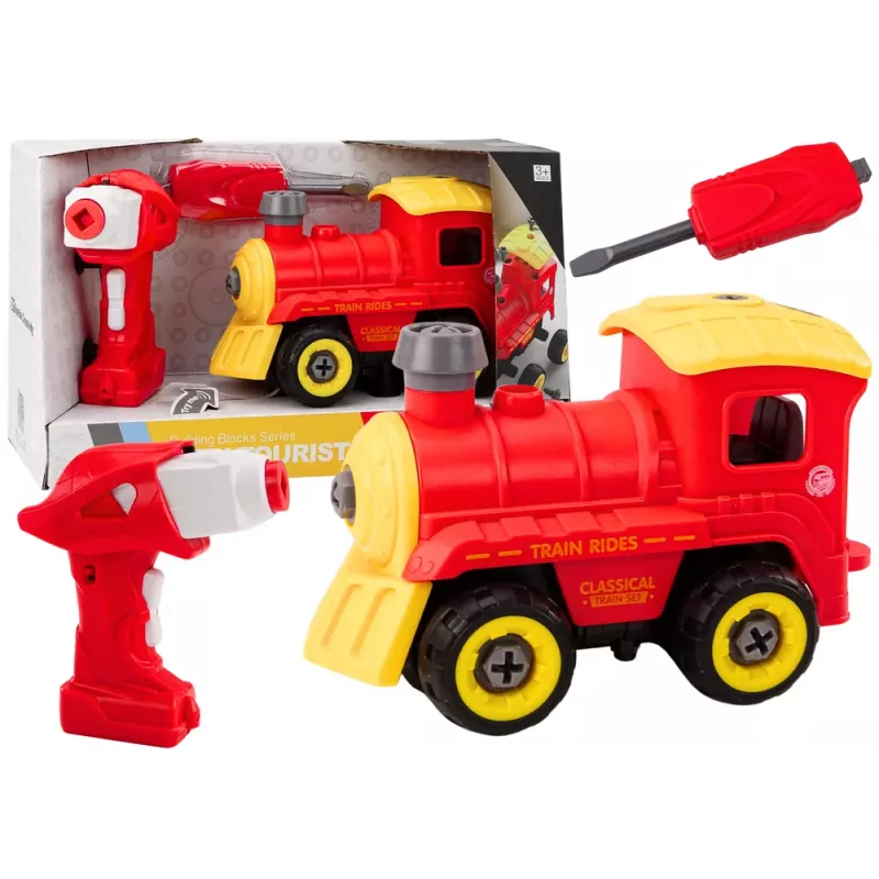 LEAN TOYS Kaugjuhitav RC Pöörlev Vedur, Punane