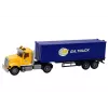 LEAN TOYS Truck Tir Semi Trailer Lights Sounds Drive Yellow