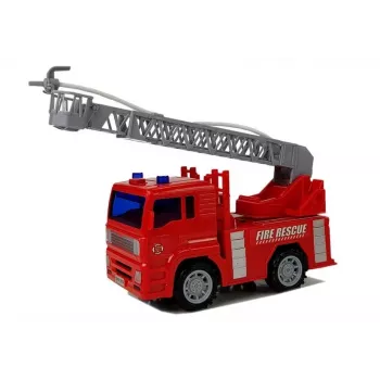 LEAN TOYS Patareitoimel Tuletõrjeauto 1:20 Veega