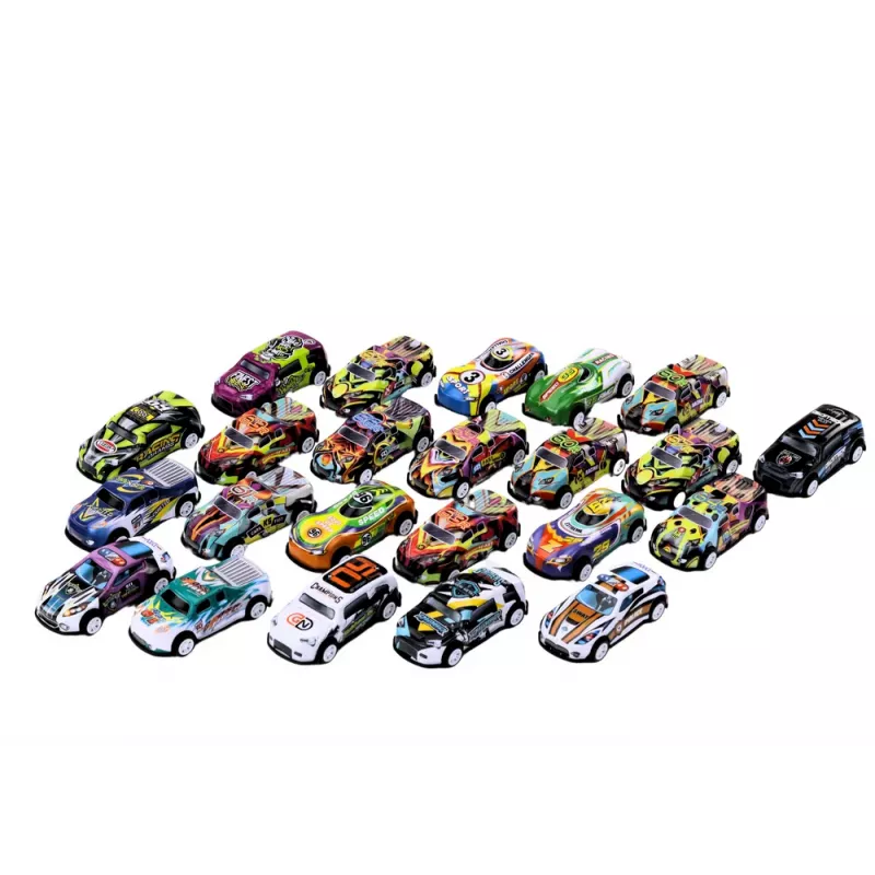 LEAN TOYS Vedrude komplekt autodele, mootorautodele, värviline, 50 tk