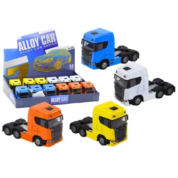 LEAN TOYS veok ilma haagiseta 1:32 kallutatava metallkabiini, tulede, helide ja veoga