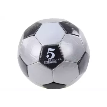 LEAN TOYS Classic 24 cm jalgpallipall, suurus 5, hall